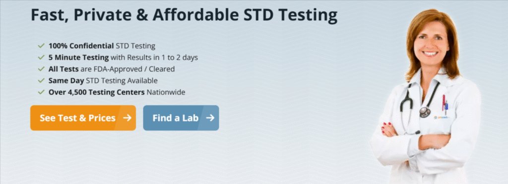 std testing near me
