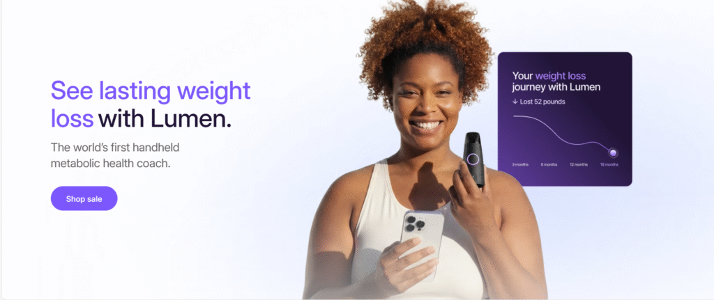 See lasting weight loss with Lumen