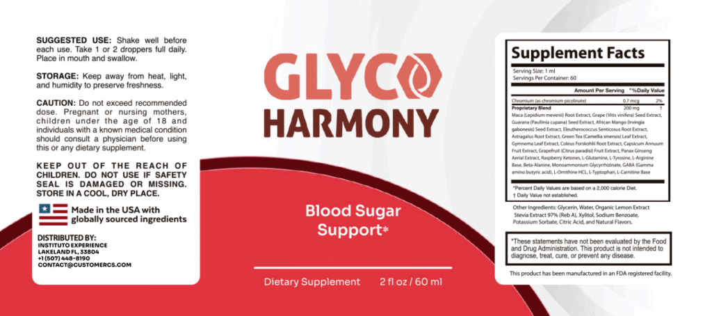 Glyco Harmony fact